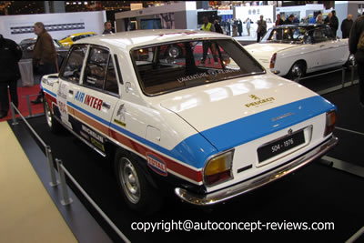 1976 Peugeot 504 Berline - Exhibit Amicale 504. 